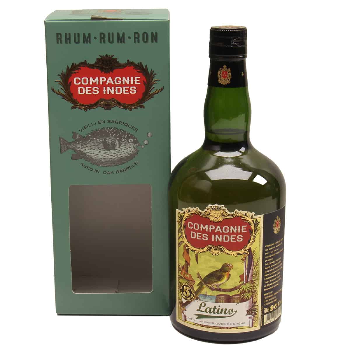 Compagnie Des Indes Latino Blend 70cl - Stylez 40%Vol Rum