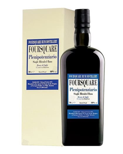 Velier Foursquare Plenipotenziario 70cl 60abv