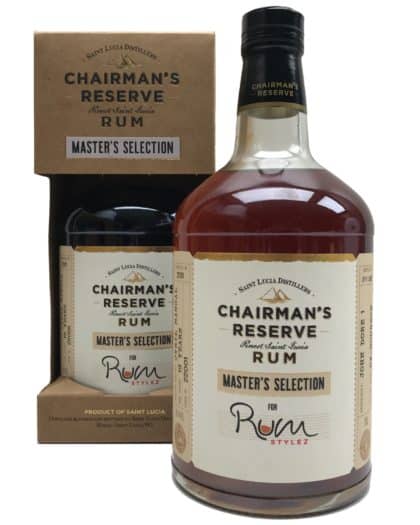 Chairman's Reserve Master's selection John Dore 1 19 years for Rum Stylez Belgium