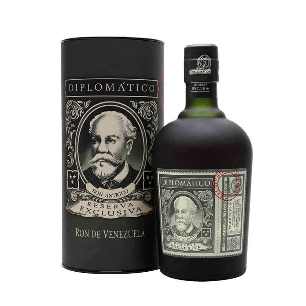 Diplomatico Reserva Exclusiva avec coffret Rum 0,70L (40% Vol.) -  Diplomatico - Rhum