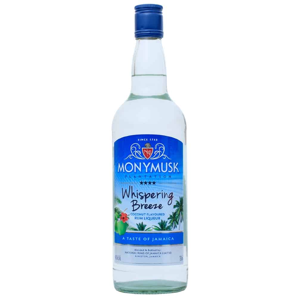 Monymusk Whispering Breeze Coconut Spirit 70cl 40%Vol