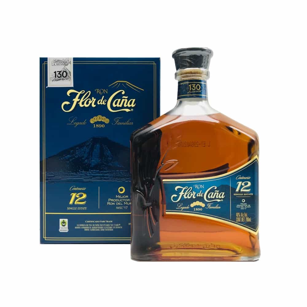 Flor De Cana 12 Years 70cl 40%Vol - Rum Stylez