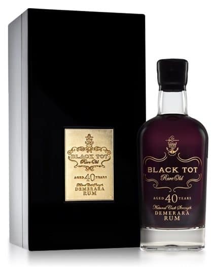 Black Tot Rare Old 40 Years Old Demerara Rum
