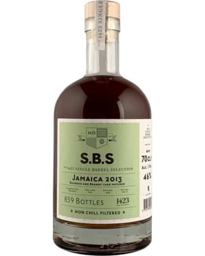 SBS JAMAICA 2013 WORTHY PARK BOURBON & BRANDY CASK MATURED
