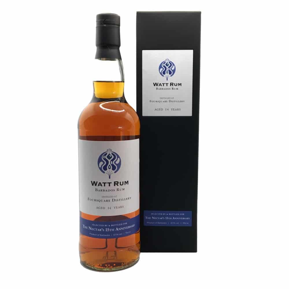 Watt Rum Barbados Foursquare 2007 14 Years Old The Nectar's 15th Anniversary