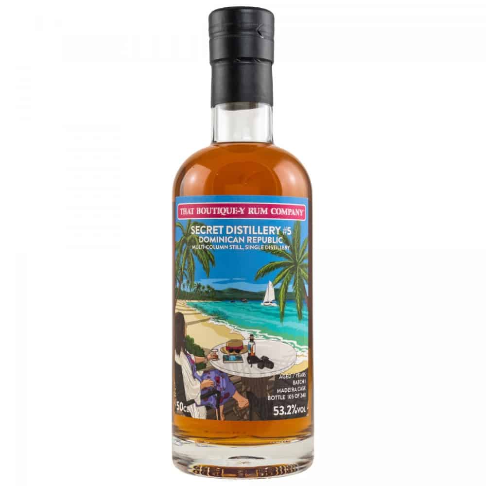 That Boutique Y Rum Company Secret Distillery #5 Dominican Republic 7 Years Madeira Cask