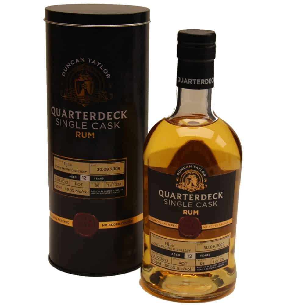 Duncan Taylor Quarterdeck Single Cask Fiji South Pacific 12 Years Old