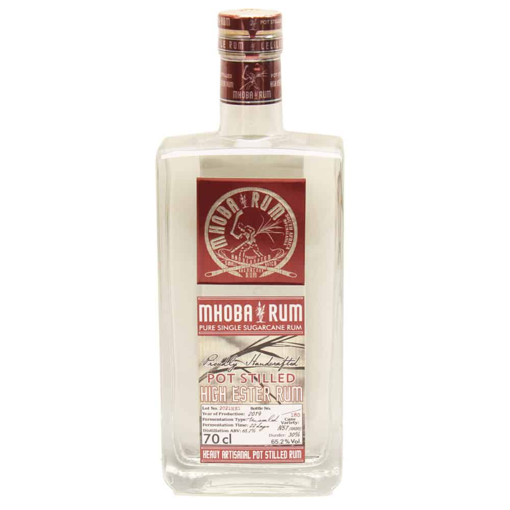 Mhoba Pot Stilled High Ester Rum 70cl 66,5%Vol