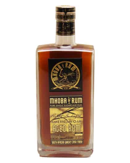 Mhoba Rum American Oak Aged 70cl 43%Vol