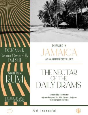 The Nectar Of The Daily Drams Jamaica Hampden Dermond Owen Kelly DOK White