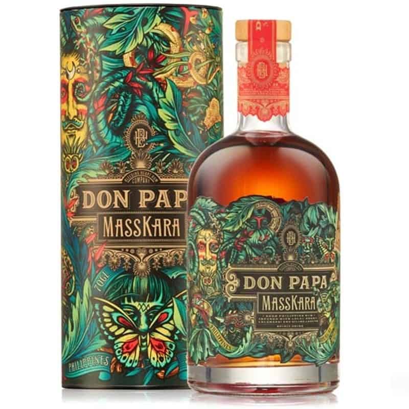 Buy Don Papa Masskara online in our webshop  Hellwege, your digital  spirits wholesaler in whiskey, gin, rum, vodka, cognac, champagne and more!  Fast delivery and easy to order!