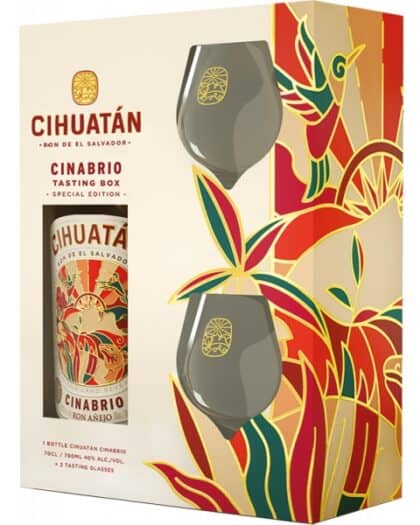Cihuatan Cinabrio Tasting Box With 2 Glasses