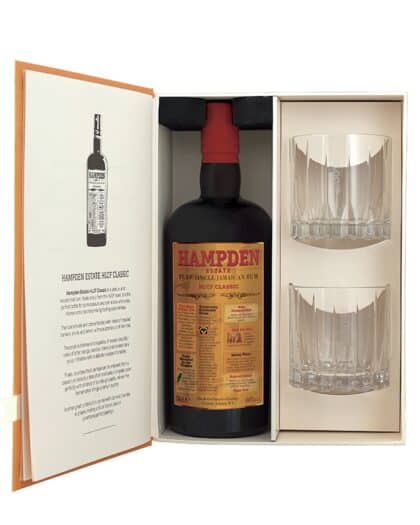Hampden Estate HLCF Classic Giftpack With 2 Riedel Glasses