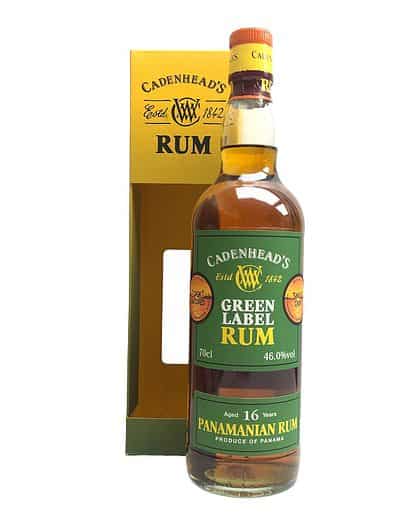 Cadenhead's Green Label Rum Panama 16 Years