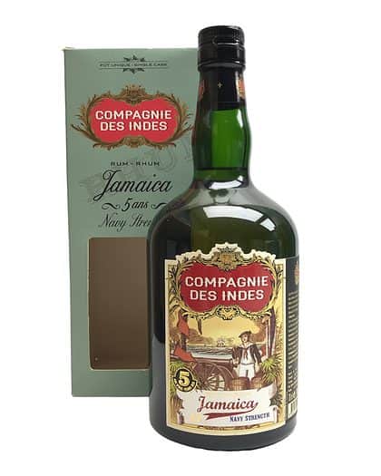 Compagnie Des Indes Jamaica 5 Ans Navy Strength Old Bottling Damage To Outer Box
