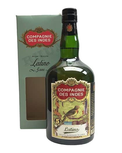 Compagnie Des Indes Latino 5 Ans Old Bottling Damage To Outer Box