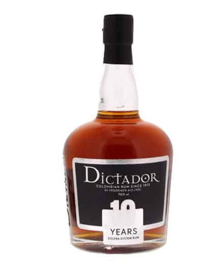 Dictador 10 years 70cl 40%