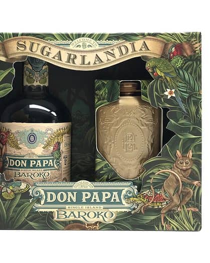 Don Papa Baroko With Hip Flask Giftpack 2022 70cl 40%Vol