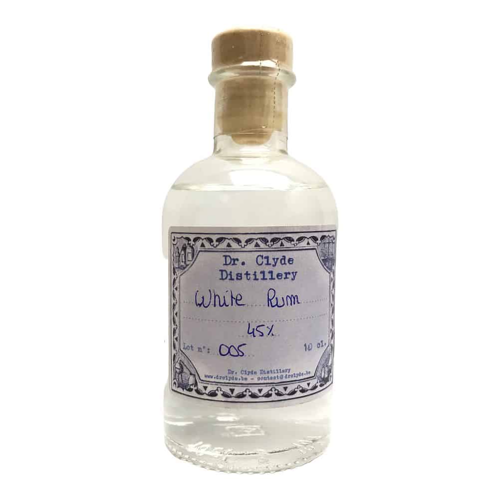 Dr Clyde Distillery White Rum 10cl