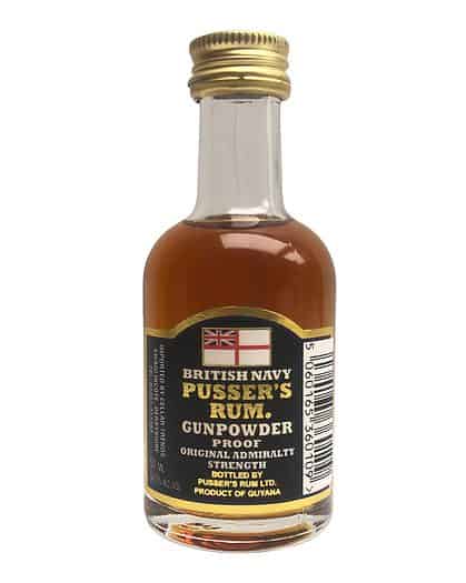 Pusser's Rum Gunpowder Proof Mini 5cl