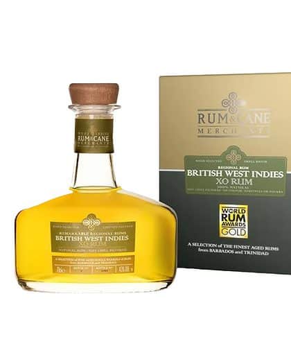 Rum & Cane Merchants British West Indies Ewtra Old (XO)