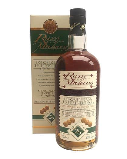 Rum Malecon Reserva Imperal 25 Anos 70cl 40%