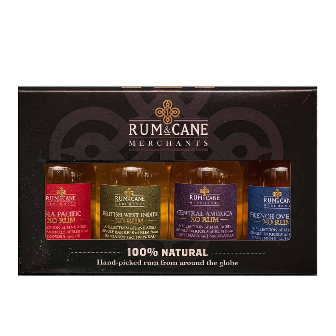 Rum & Cane Merchants Rum Explorer Collection 4x5cl minis 43%
