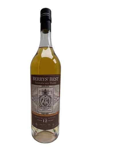 Berry's Best Jamaican Rum Monymusk 12 Years for 60 ans LMDW