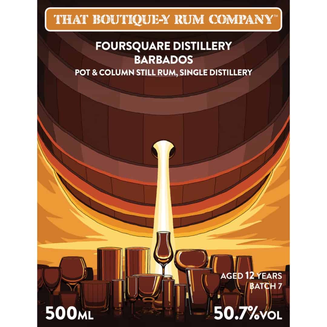 That Boutique Y Rum Company Barbados Foursquare Distillery 12 Years Batch 7