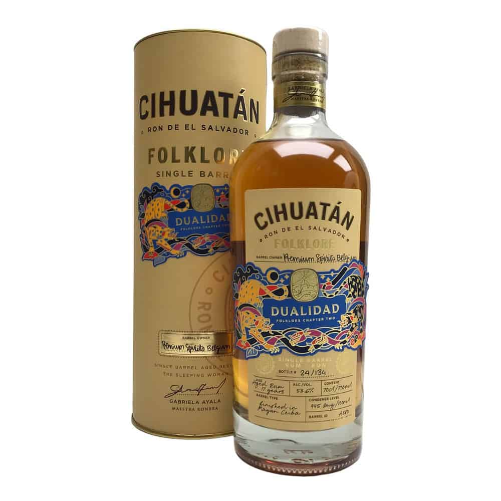 Cihuatan Folklore Dualidad 17 Years Single Barrel for Premium Spirits Belgium