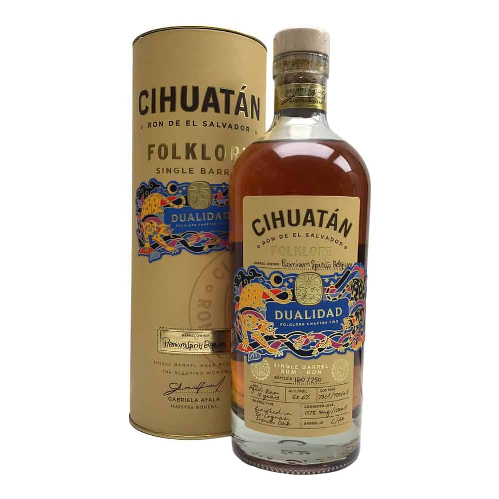 Cihuatan Folklore Dualidad 18 Years Single Barrel for Premium Spirits Belgium