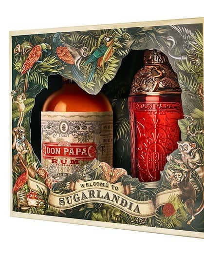 Don papa 7 Years Giftpack With Cocktail Shaker