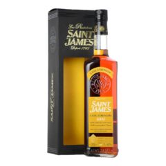 Corman Collins. RHUM SAINT JAMES 70CL 43° 15ANS RHUM BRUN TRES VIEUX