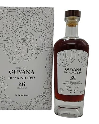 Nobilis Rum #39 Guyana Diamond 1997 26Y 70cl 51,3%vol
