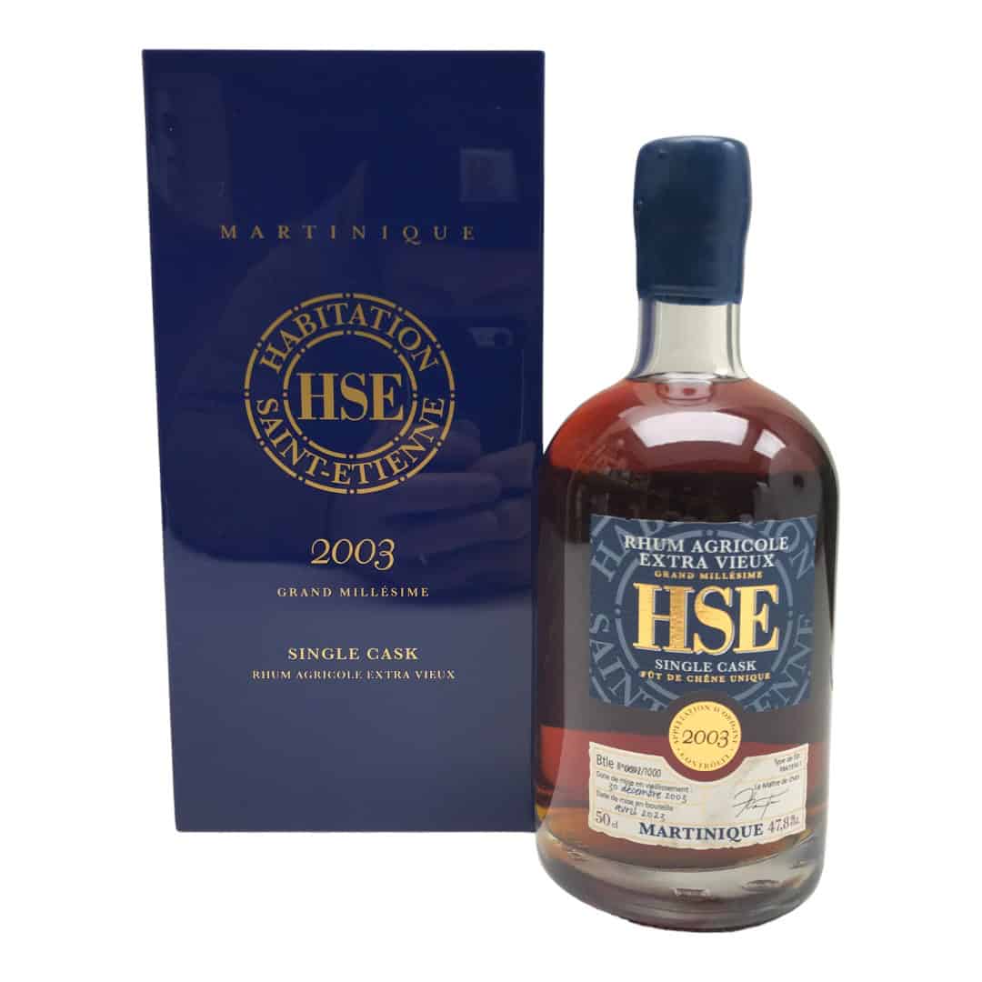 HSE Grand Millésime 2003 Single Cask bottled 2023 Luxe Wooden Box Edition