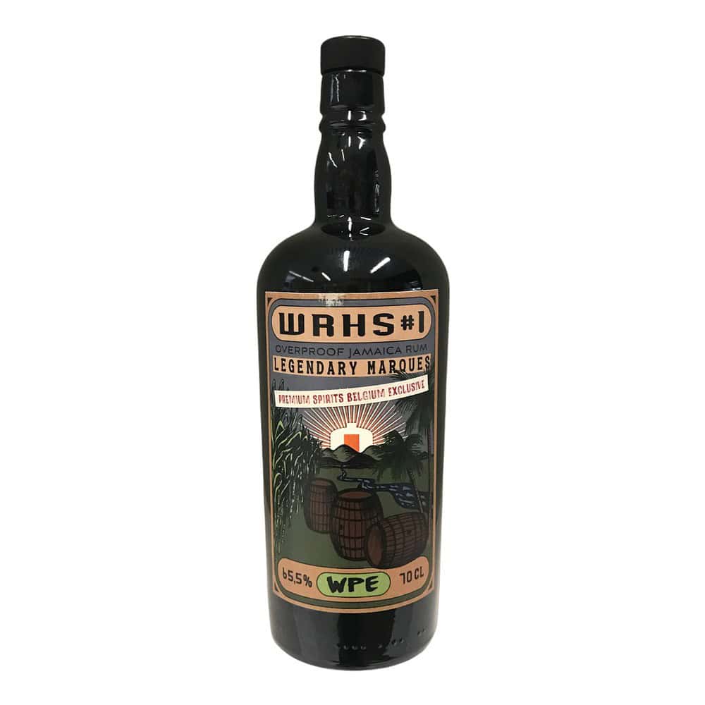 Warehouse #1 Overproof Rum Legendary Marques WPE 2 YO Premium Spirits Belgium Exclusive