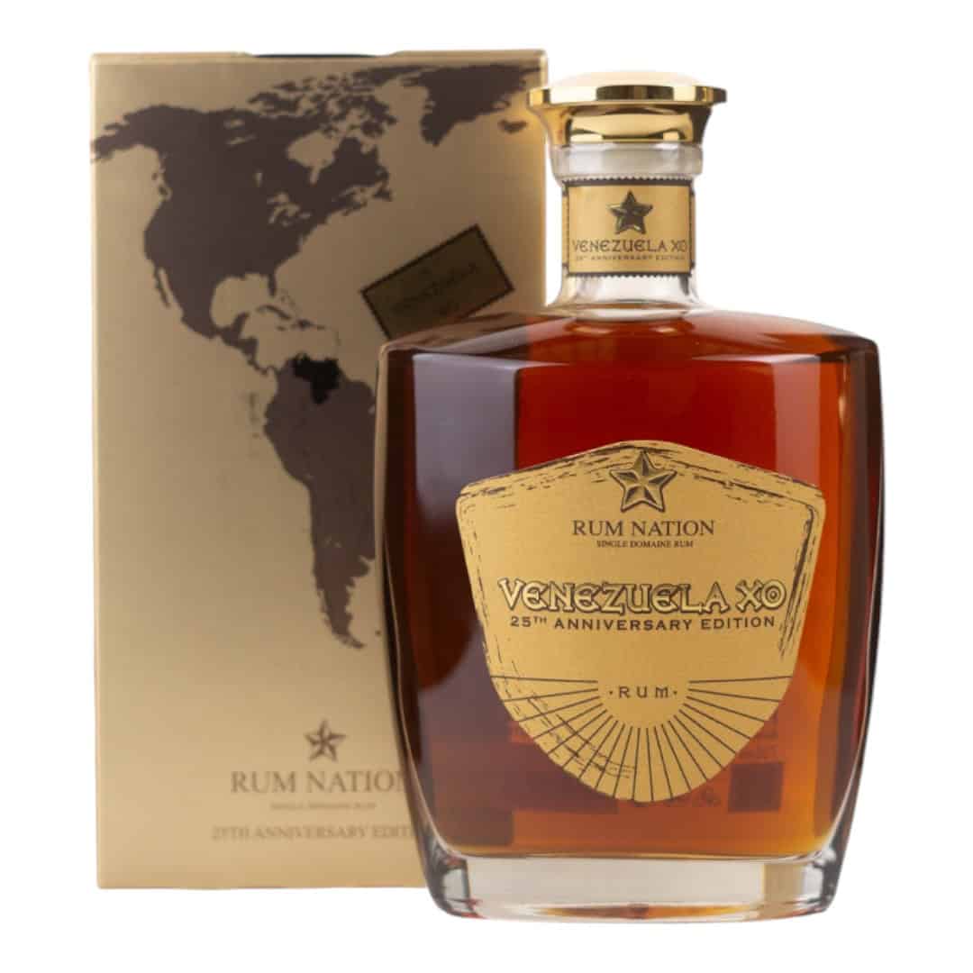 Rum Nation Venezuela XO 25th Anniversary Decanter