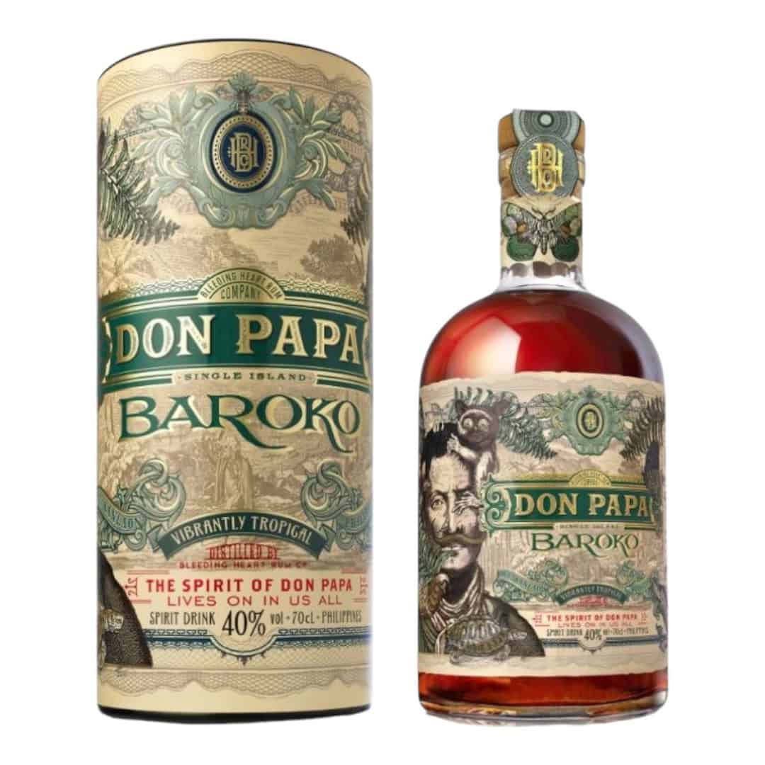 Don Papa Baroko Vibrantly Tropical With Canister