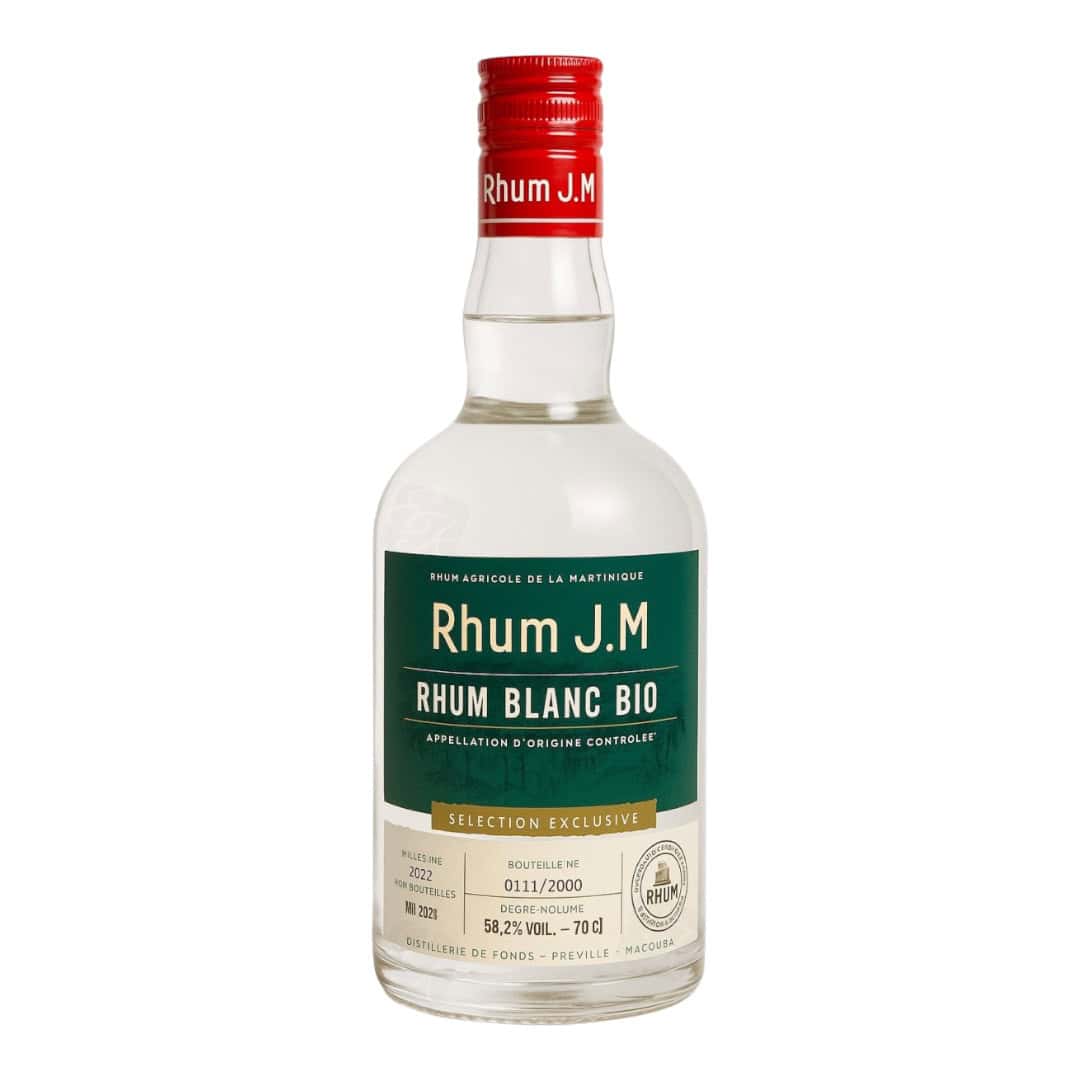 JM Rhum Blanc Bio Cuvée Confrerie du Rhum
