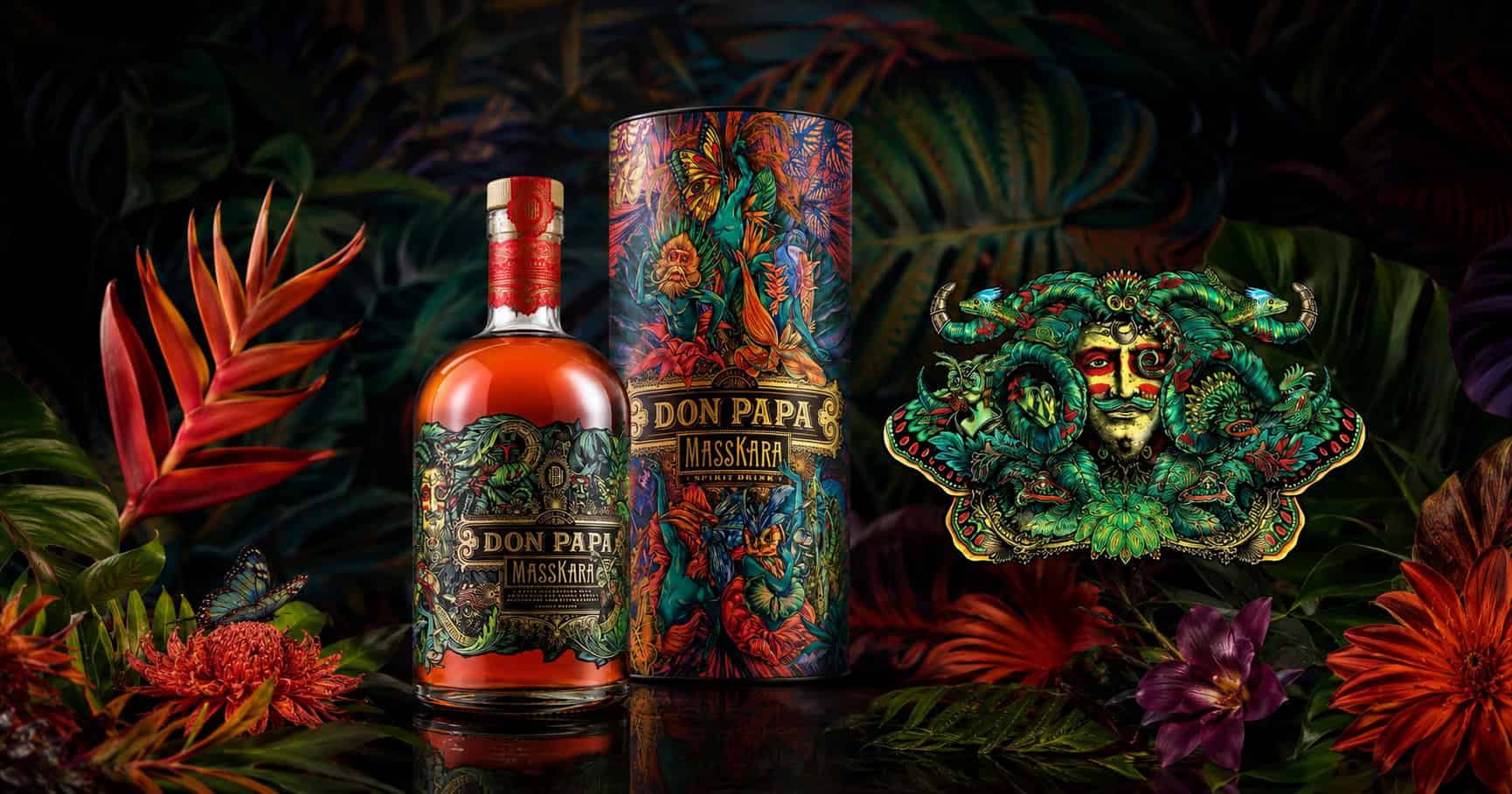 Don Papa Masskara What's Your Wild Canister 70cl 40%Vol - Rum Stylez