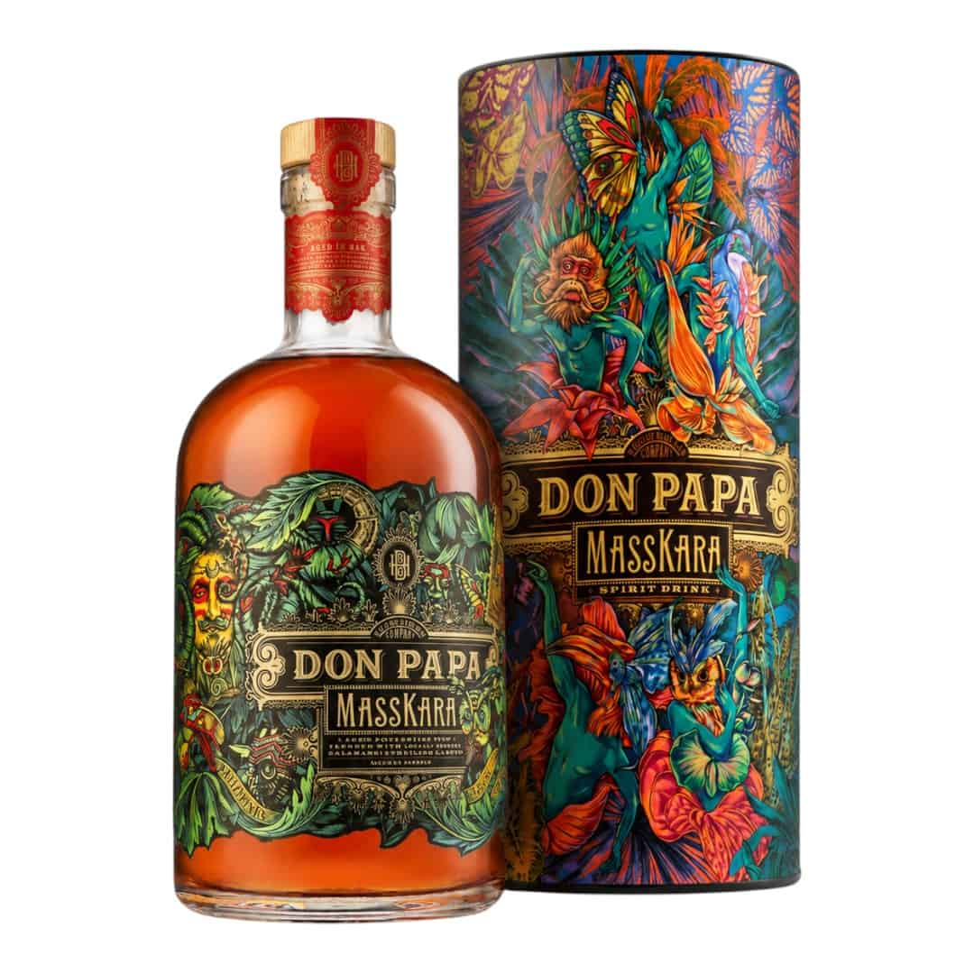 Don Papa Masskara What's Your Wild Canister 70cl 40%Vol - Rum Stylez